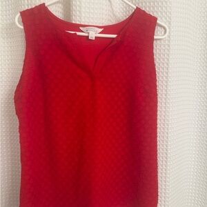 Market & Spruce Red Tank Top